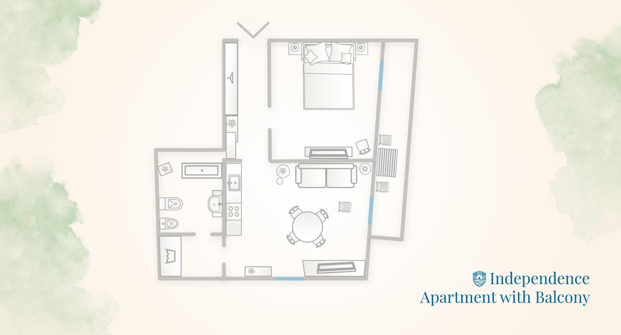 Independence Apartment With Balcony By Rent All Como Dış mekan fotoğraf